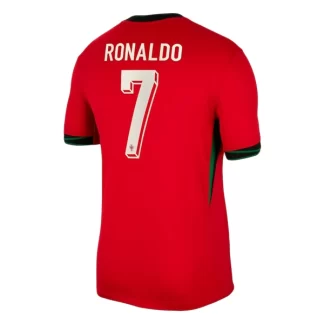 Moški Nogometni dresi Portugalska Domači Euro 2024 tisk Ronaldo 7