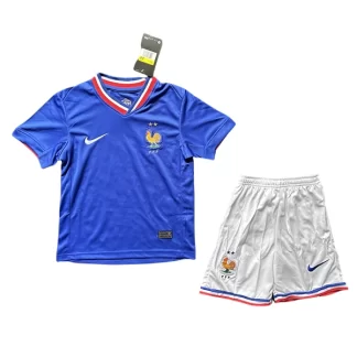 Otroški Nogometni dresi za otroke Francija Domači Euro 2024 z lastnim imenom online