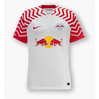 Poceni Moški Nogometni dresi RB Leipzig Domači 2023-2024