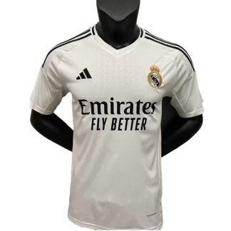 Moški Nogometni dresi Real Madrid Domači 2024-25 dresi za nogomet