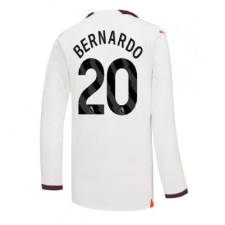 Nogometni dresi športni Manchester City Gostujoči 2023-24 z imenom Bernardo Silva 20