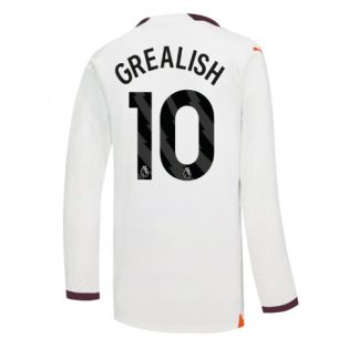 Nogometni dresi športni Manchester City Gostujoči 2023-24 z imenom Jack Grealish 10