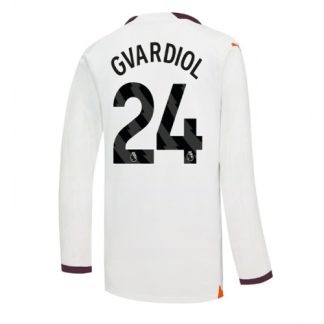 Nogometni dresi športni Manchester City Gostujoči 2023-24 z imenom Josko Gvardiol 24