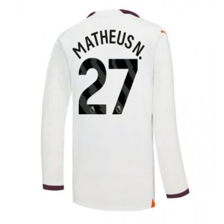 Nogometni dresi športni Manchester City Gostujoči 2023-24 z imenom Matheus Nunes 27