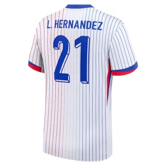 Nogometni dresi za nizko ceno Francija Gostujoči Euro 2024 z imenom L.Hernandez 21