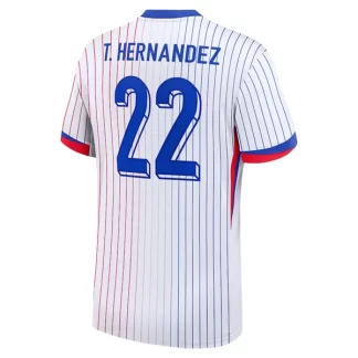 Nogometni dresi za trening Francija Gostujoči Euro 2024 z imenom T.Hernandez 22