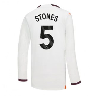 Nogometni Dresi za trening Manchester City Gostujoči 2023-24 z imenom John Stones 5