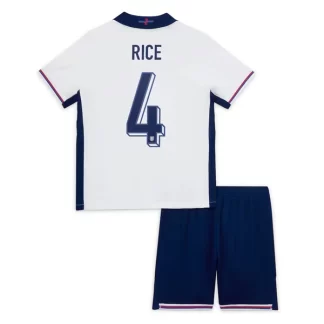 Otroški Nogometni dresi za otroke Anglija Domači Euro 2024 Rice 4