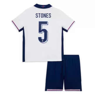Otroški Nogometni dresi za otroke Anglija Domači Euro 2024 Stones 5