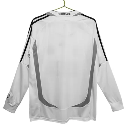 Retro Nogometni dresi Real Madrid Gostujoči Dolgi Rokav 2006-07-1