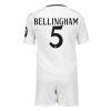 Otroški Nogometni dresi kompleti Real Madrid Domači 2024-25 Jude Bellingham 5