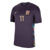 Moški Nogometni dresi za nogomet Anglija Gostujoči Euro 2024 Phil Foden 11-1