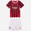 Otroški Nogometni Dresi Kompleti za otroke AC Milan Domači 2024-25