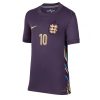 Ženski Nogometni dresi Anglija Gostujoči Euro 2024 Kratek Rokav Jude Bellingham 10-1