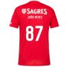 Moške Nogometnih dresov Benfica Domači 2024-25 Joao Neves 87