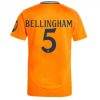 Moški Nogometni dresi Real Madrid Gostujoči 2024-25 oranžna Jude Bellingham 5