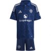 Otroške Nogometnih dresov Manchester United Gostujoči 2024-25
