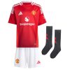Otroški Nogometni dresi kompleti za otroke Manchester United Domači 2024-25