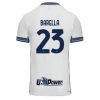 Poceni Moški Nogometni dresi Inter Milan Gostujoči 2024-25 bela Nicolo Barella 23