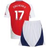 Otroški Nogometni dresi komplet za otroke Arsenal Domači 2024-25 Oleksandr Zinchenko 17