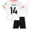 Otroški Nogometni dresi kompleti za otroke Liverpool Tretji 2024-2025 Federico Chiesa 14