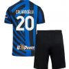 Otroški Nogometni Dresi Kompleti za otroke Inter Milan Domači 2024-25 Hakan Calhanoglu 20