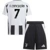 Otroški Nogometni dresi kompleti za otroke Juventus Domači 2024-25 Francisco Conceicao 7