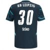 Moški Nogometni dresi za nogomet RB Leipzig Tretji 2024-2025 Benjamin Sesko 30