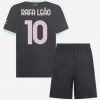Otroški Nogometni Dresi Kompleti za otroke AC Milan Tretji 2024-25 Rafael Leao 10