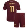 Otroški Nogometni Dresi Kompleti za otroke AS Roma Domači 2024-25 Artem Dovbyk 11