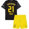 Otroški Nogometni dresi kompleti za otroke BVB Borussia Dortmund Gostujoči 2024-25 Donyell Malen 21
