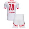 Otroški Nogometni dresi kompleti za otroke RB Leipzig Domači 2024-25 Arthur Vermeeren 18