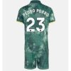 Otroški Nogometni dresi kompleti za otroke Tottenham Hotspur Tretji 2024-2025 Pedro Porro 23