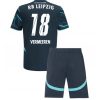 Otroški Nogometni dresi za nogomet RB Leipzig Tretji 2024-2025 zelena Arthur Vermeeren 18