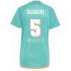 Ženski Nogometni dresi Inter Miami CF Tretji 2024-25 zelena Kratek Rokav Sergio Busquets 5