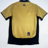 Moški Retro Nogometni dresi Manchester United 2001-02 bela rumena Kratek Rokav-3