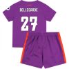 Nakup Otroške Nogometnih dresov Wolves Tretji 2024-25 vijolična Jean-Ricner Bellegarde 27