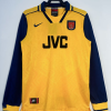 Poceni Retro Nogometni dresi Arsenal Gostujoči 1996-97 rumena Dolgi Rokav