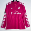 Poceni Retro Nogometni dresi Real Madrid Gostujoči 2014-15 roza Dolgi Rokav