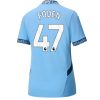 Ženski Nogometni dresi Manchester City Domači 2024-25 modra Phil Foden 47