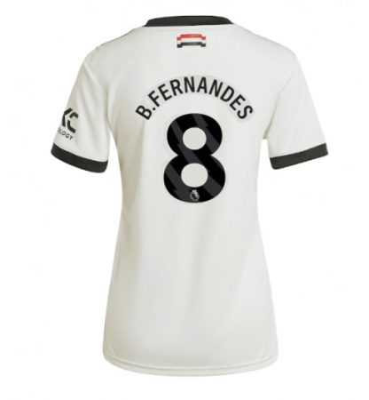 Ženski Nogometni dresi Manchester United Tretji 2024-25 Bruno Fernandes 8