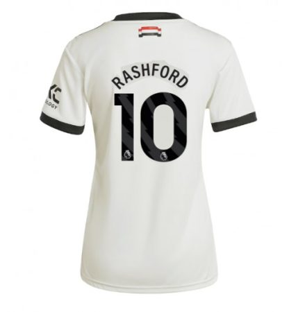 Ženski Nogometni dresi Manchester United Tretji 2024-25 Marcus Rashford 10