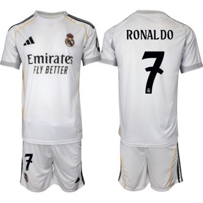Cristiano Ronaldo 7 dres kompleti Real Madrid Domači 2025-26