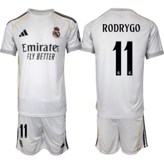 Moški Nogometni Dresi Real Madrid 25/26 Rodrygo Goes 11