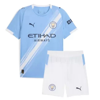 Otroški Nogometni dresi Kompleti Manchester City Domači 2025-2026-6