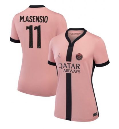 Ženski Nogometni dresi Paris Saint-Germain PSG Tretji 2024-25 Marco Asensio 11