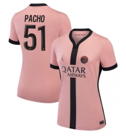 Ženski Nogometni dresi Paris Saint-Germain PSG Tretji 2024-25 Willian Pacho 51