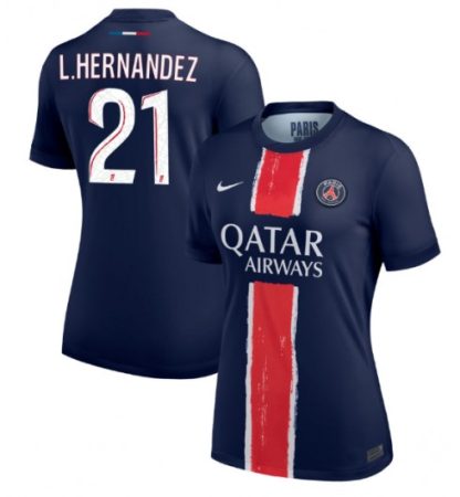 Ženski Nogometni dresi PSG Domači 2024-25 Lucas Hernandez 21