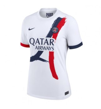 Ženski Nogometni dresi PSG Gostujoči 2024-25 bela