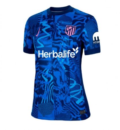 Ženski Nogometni dresi Atletico Madrid Tretji 2024-25 Kratki rokavi